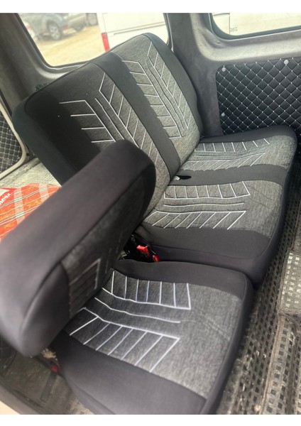 Volkswagen Caddy Araca Uygun Oto Koltuk Kılıfı Üniversal Keten ve Suni Deri Cepli Oto Koltuk Kılıf indirimleri