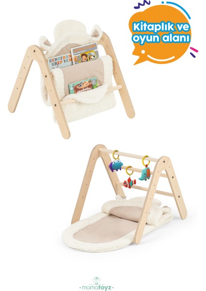 Gimy Baby Gym ve Bookshlef - Aktivite Alanı ve Kitaplık