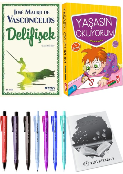 Yaşasın Okuyorum 10 Kitap ve Delifişek 2li Set