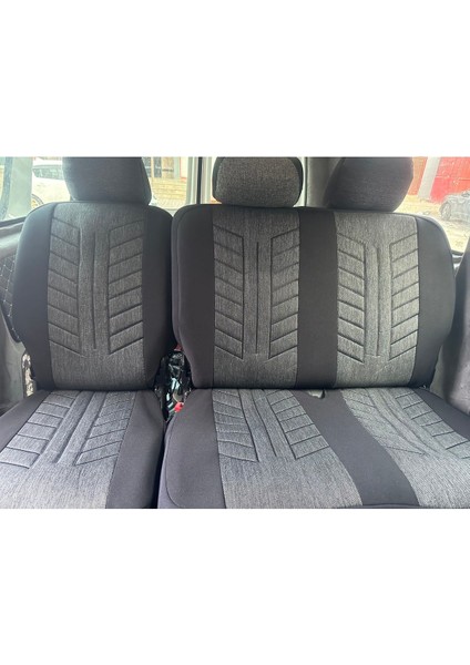 Fiat Doblo Araca Uygun Oto Koltuk Kılıfı Üniversal Keten ve Suni Deri Cepli Oto Koltuk Kılıf indirimleri