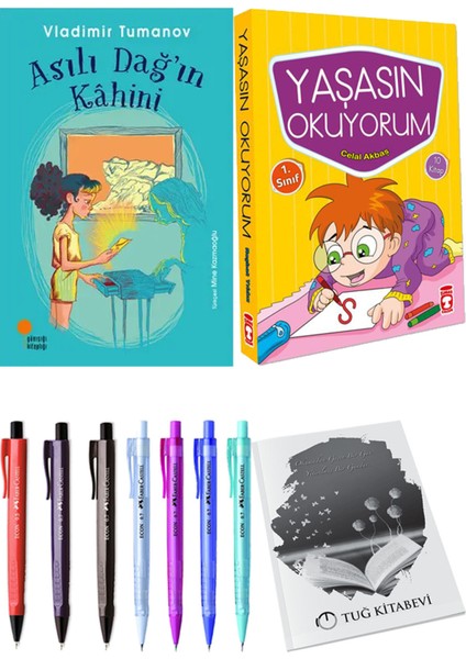 Yaşasın Okuyorum 10 Kitap ve Asılı Dağ'ın Kahini 2li Set