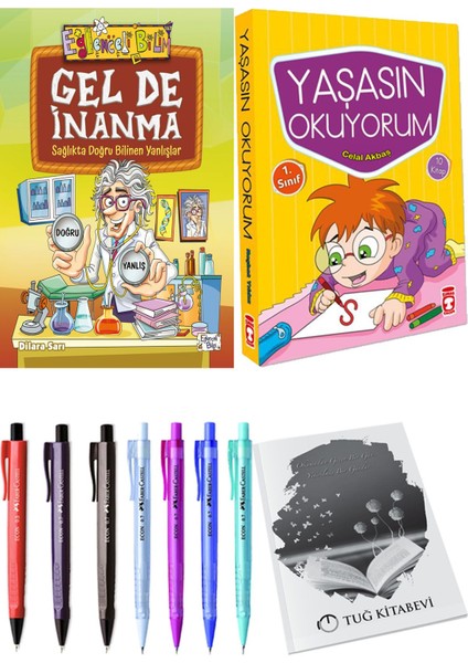Yaşasın Okuyorum 10 Kitap ve Gel De Inanma 2li Set
