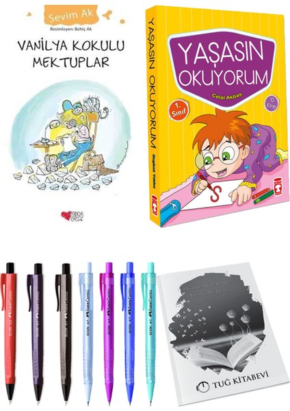 Yaşasın Okuyorum 10 Kitap ve Vanilya Kokulu Mektuplar 2li Set