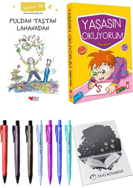 Yaşasın Okuyorum 10 Kitap ve Puldan Taştan Lahanadan 2li Set