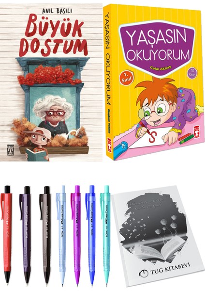 Yaşasın Okuyorum 10 Kitap ve Büyük Dostum 2li Set