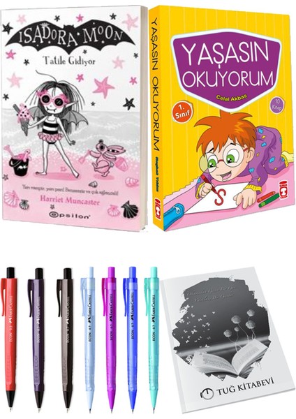 Yaşasın Okuyorum 10 Kitap ve Isadora Moon 11 Tatile Gidiyor 2li Set