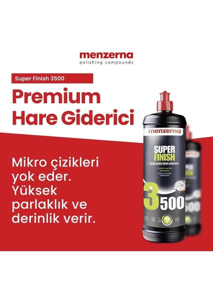 3500 Super Finish Plus Hare Giderici 1 Litre modelleri