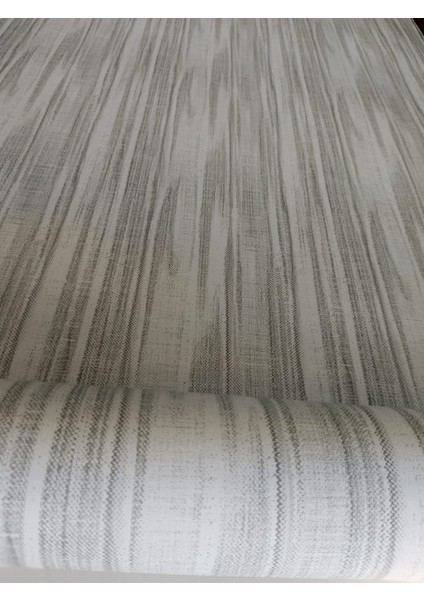 Black Serisi Açık Gri Beyaz Simli Silinebilir Duvar Kağıdı 16 M² indirimleri