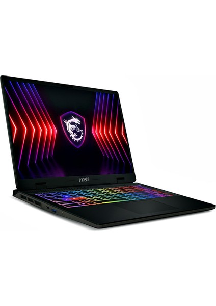 Msı Sword 16 Hx B14VGKGA55-473XTRA55 Intel Core I7 14650HX 16GB 512GB SSD RTX4070 Windows 11 Pro 16" Wuxga 144Hz IPS Taşınabilir Bilgisayar