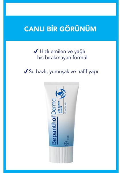 Derma Cilt Bakım Kremi 50 gr + Onarıcı Bakım Merhemi 50 gr + Bel Çantası Hediye