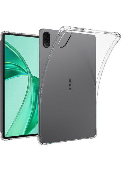 Honor Pad X8A Kılıf Dört Köşe Darbeye Dayanıklı Şeffaf Tablet Tpu Kapak Için (Yurt Dışından)