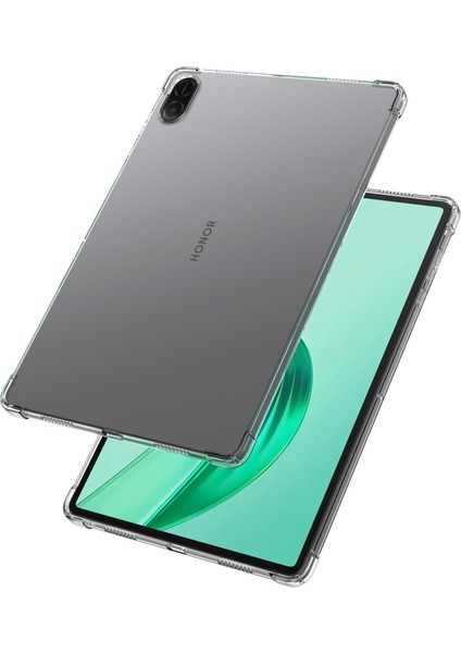 Honor Pad X8A Kılıf Dört Köşe Darbeye Dayanıklı Şeffaf Tablet Tpu Kapak Için (Yurt Dışından)