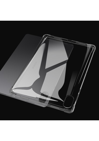 Honor Pad X8A Kılıf Dört Köşe Darbeye Dayanıklı Şeffaf Tablet Tpu Kapak Için (Yurt Dışından)