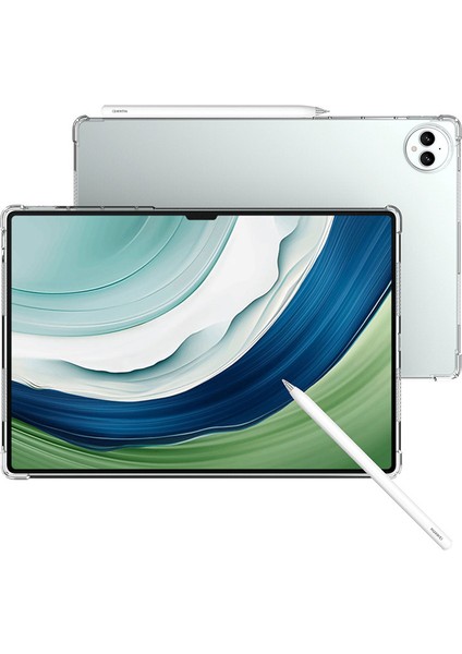 Huawei Matepad Pro 13.2 Tpu Kılıf Kalınlaştırılmış Dört Köşe Şeffaf Tablet Kapağı Için (Yurt Dışından)