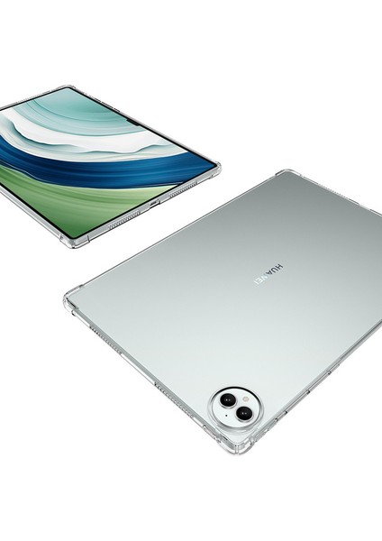 Huawei Matepad Pro 13.2 Tpu Kılıf Kalınlaştırılmış Dört Köşe Şeffaf Tablet Kapağı Için (Yurt Dışından)
