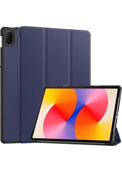 Huawei Matepad Se 11 Standlı Kılıf Darbeye Dayanıklı Deri Tablet Kapağı-Mavi (Yurt Dışından)