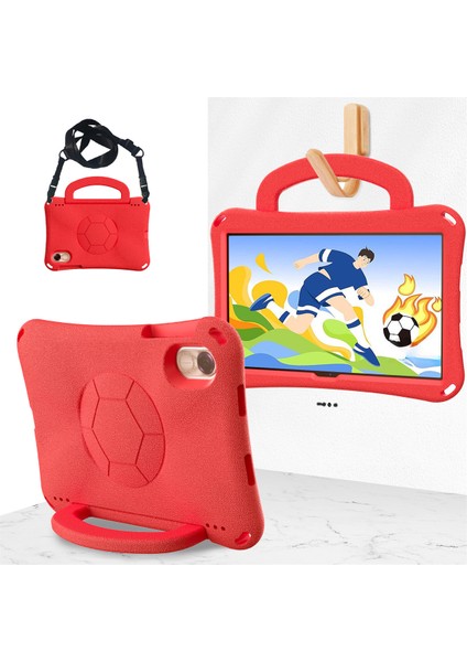 Honor Pad X9/pad X8 Pro Eva Kılıf Tablet Koruyucu Kapak, Kickstand-Kırmızı (Yurt Dışından)