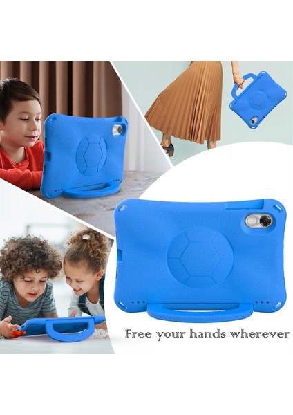 Honor Pad X9/pad X8 Pro Eva Kılıf Tablet Koruyucu Kapak, Kickstand-Mavi Için (Yurt Dışından)