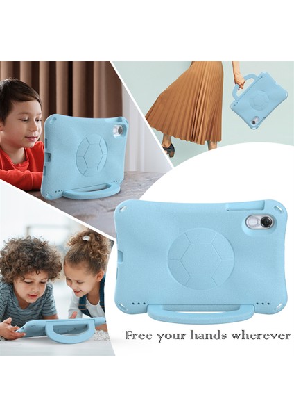 Honor Pad X9/pad X8 Pro Eva Kılıf Tablet Koruyucu Kapak, Kickstand-Bebek Mavisi Için (Yurt Dışından)