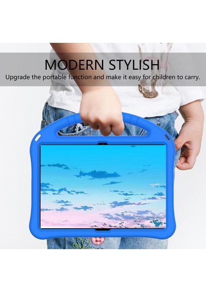 Anti-Şok Saplı Koruyucu Eva Tablet Kılıfı Kabuk Huawei Mediapad T5 10.1-Blue (Yurt Dışından) fırsatları