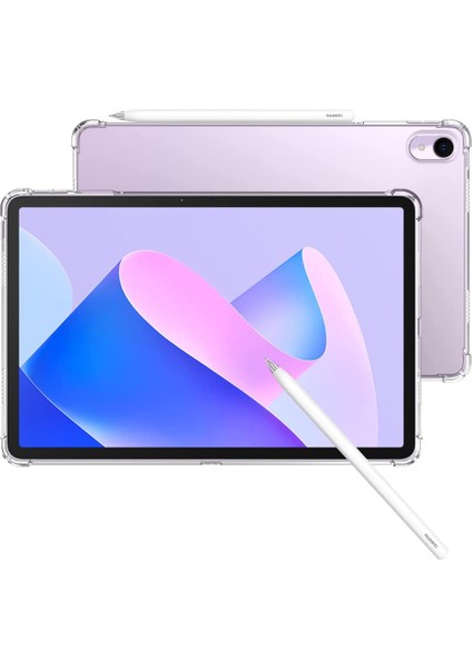 Huawei Matepad 11(2023)ANTI-DAMLA Tablet Kılıfı Güçlendirilmiş Köşeler Ultra Şeffaf Yumuşak Tpu Kapak (Yurt Dışından)