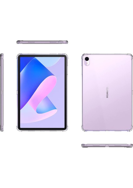 Huawei Matepad 11(2023)ANTI-DAMLA Tablet Kılıfı Güçlendirilmiş Köşeler Ultra Şeffaf Yumuşak Tpu Kapak (Yurt Dışından)