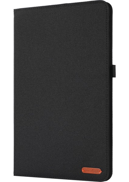 Honor Pad 9 Pro/pad V8 Pro Için Deri Kılıf Kart Tutucu Kumaş Doku Tablet Standı Kapak-Siyah (Yurt Dışından)