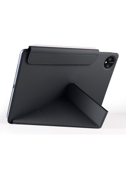Huawei Matepad Pro 11(2024)/(2022)MANYETIK Kılıf Standı Deri Kapak Otomatik Uyandırma/uyku-Siyah (Yurt Dışından)