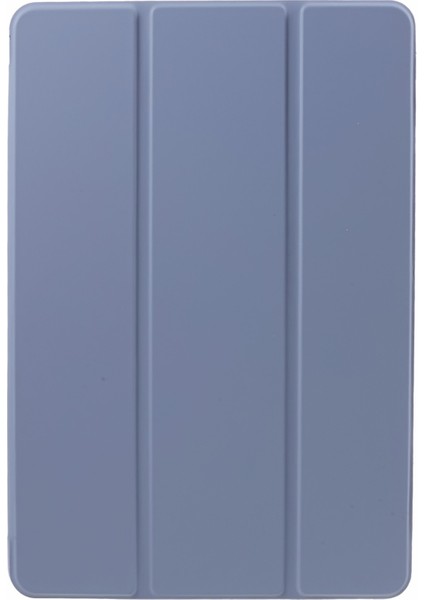 Huawei Matepad 11.5 Için Pu Deri + Silikon Darbeye Dayanıklı Kapak Anti-Drop Üç Katlı Stand Tablet Kılıfı-Mor (Yurt Dışından)