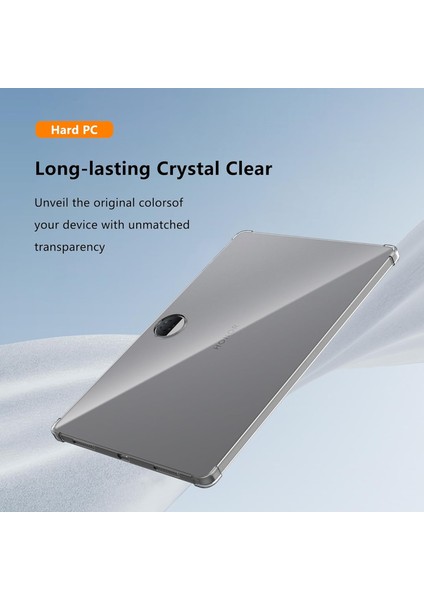 Honor Pad 9 Kılıf Için Dört Köşeli Drop-Proof Şeffaf Tablet Tpu Kapak (Yurt Dışından)