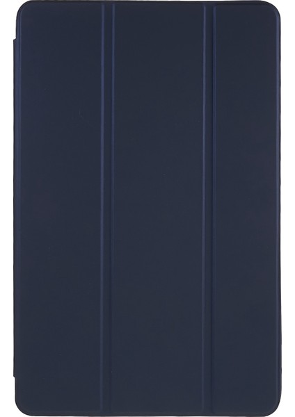 Honor Pad 8 Için Koruyucu Kılıf Anti-Damla Pu Deri Kapak ile Üç Katlı Stand Iç Petek Isı Dağılımı Tpu Tablet Kılıfı-Koyu Mavi (Yurt Dışından)