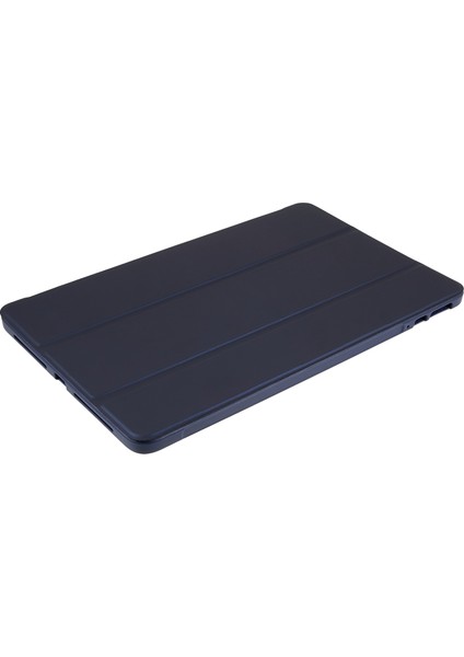 Honor Pad 8 Için Koruyucu Kılıf Anti-Damla Pu Deri Kapak ile Üç Katlı Stand Iç Petek Isı Dağılımı Tpu Tablet Kılıfı-Koyu Mavi (Yurt Dışından)