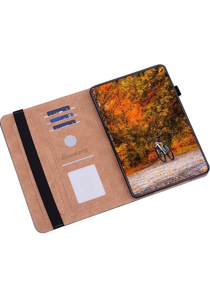 Honor Pad 8 Kılıf Pu Deri Desen Görüntüleme Standı Kart Yuvaları Tablet Kapak- Için (Yurt Dışından) fiyatları