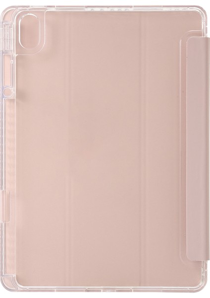 Huawei Matepad 11.5/matepad Air 11.5 INÇ(2023)KILIF Üç Katlı Stand Deri Tablet Kapağı-Pembe (Yurt Dışından)