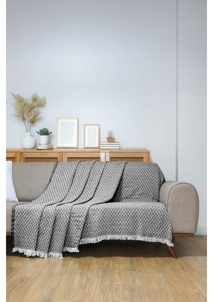 home Koltuk Örtüsü 160X 210 Cm Kanepe Çekyat Divan Berjer Örtüsü Pamuklu Yıkanabilir Sade Şal