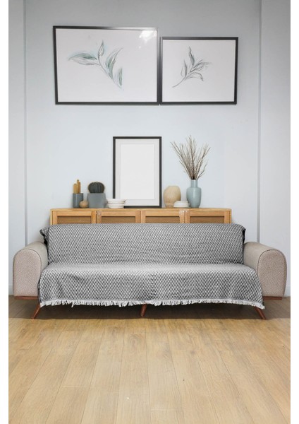 home Koltuk Örtüsü 160X 210 Cm Kanepe Çekyat Divan Berjer Örtüsü Pamuklu Yıkanabilir Sade Şal