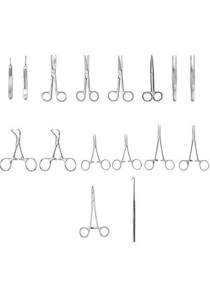Yumuşak Doku Cerrahi Seti 15 Parça