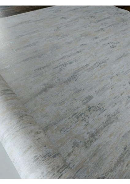 Black Serisi Beyaz Açık Sarı Kırçıllı Simli Silinebilir Duvar Kağıdı 16 M² fırsatları