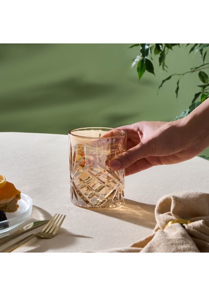 Melodico Su Bardağı Amber 370 ml fiyatları