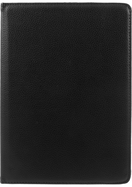 Huawei Mediapad M3 Lite 10(10.1 Inç)Litchi Tahıl 360 Derece Döner Standlı Deri Kılıf-Siyah (Yurt Dışından)