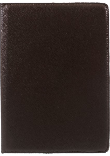 Huawei Mediapad M3 Lite 10(10,1 Inç)Litchi Tahıl-Kahverengi ile Deri Döner Stand Kapak Kılıfı Için (Yurt Dışından)