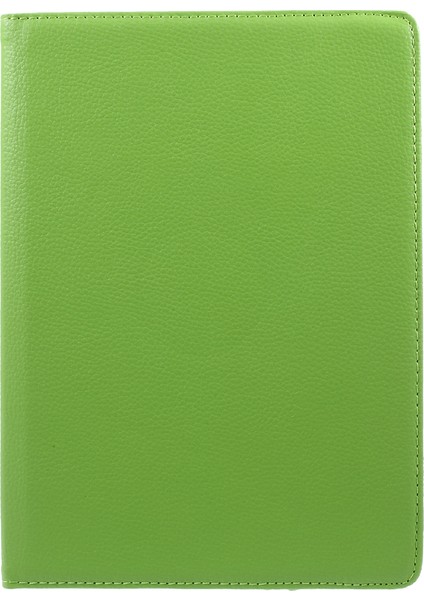 Litchi Cilt Pu Deri 360 Derece Döner Stand Kabuğu Huawei Mediapad M3 Lite 10(10.1 Inç)-Yeşil (Yurt Dışından)