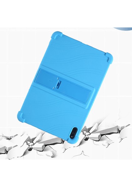 Huawei Matepad 11(2021) Için Koruyucu Kapak, Pc Kickstand Düşme Önleyici Yumuşak Silikon Tablet Kılıfı-Mor (Yurt Dışından)