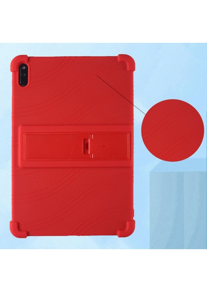 Huawei Matepad 11(2021) Için Koruyucu Kapak, Pc Kickstand Düşme Önleyici Yumuşak Silikon Tablet Kılıfı-Mor (Yurt Dışından)