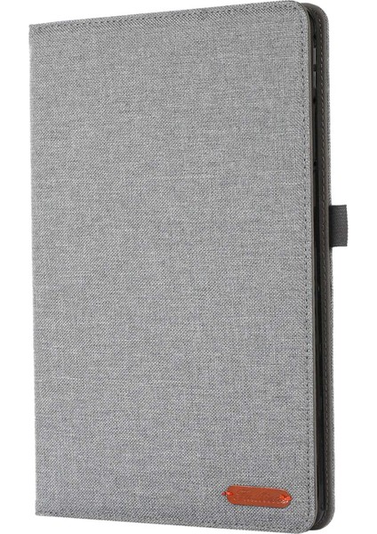Huawei Matepad Pro 11(2022)KUMAŞ Doku Standı Tablet Kılıfı Pu Deri Kart Tutucu Çizilmez Kapak-Gri (Yurt Dışından)