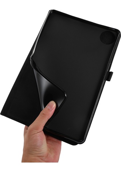 Huawei Matepad Pro 11(2022)KUMAŞ Doku Standı Tablet Kılıfı Pu Deri Kart Tutucu Çizilmez Kapak-Mavi (Yurt Dışından)
