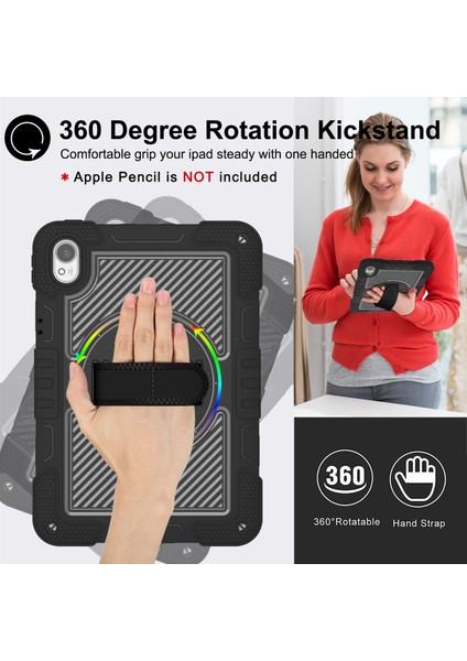 Huawei Matepad 11.5 S Kılıf Silikon + Pc Kickstand Tablet Kılıfı Omuz Askılı-Siyah (Yurt Dışından) fiyatları