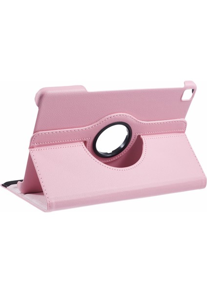 Huawei Enjoy Tablet 2/matepad T 10S 10.1 Inç/pad X6 9.7 Inç/pad X8/pad 6 10.1-Inç Kılıf Deri + Tpu Döner Stand Tablet Kapağı-Pembe (Yurt Dışından)