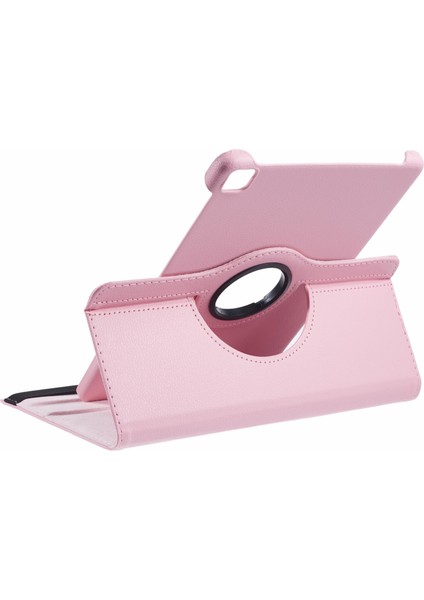 Huawei Enjoy Tablet 2/matepad T 10S 10.1 Inç/pad X6 9.7 Inç/pad X8/pad 6 10.1-Inç Kılıf Deri + Tpu Döner Stand Tablet Kapağı-Pembe (Yurt Dışından)
