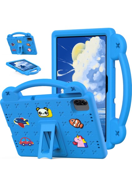 Honor Pad X8A Kılıfı Çocuklar Için Eva Tablet Kılıfı-Gök Mavisi (Yurt Dışından)